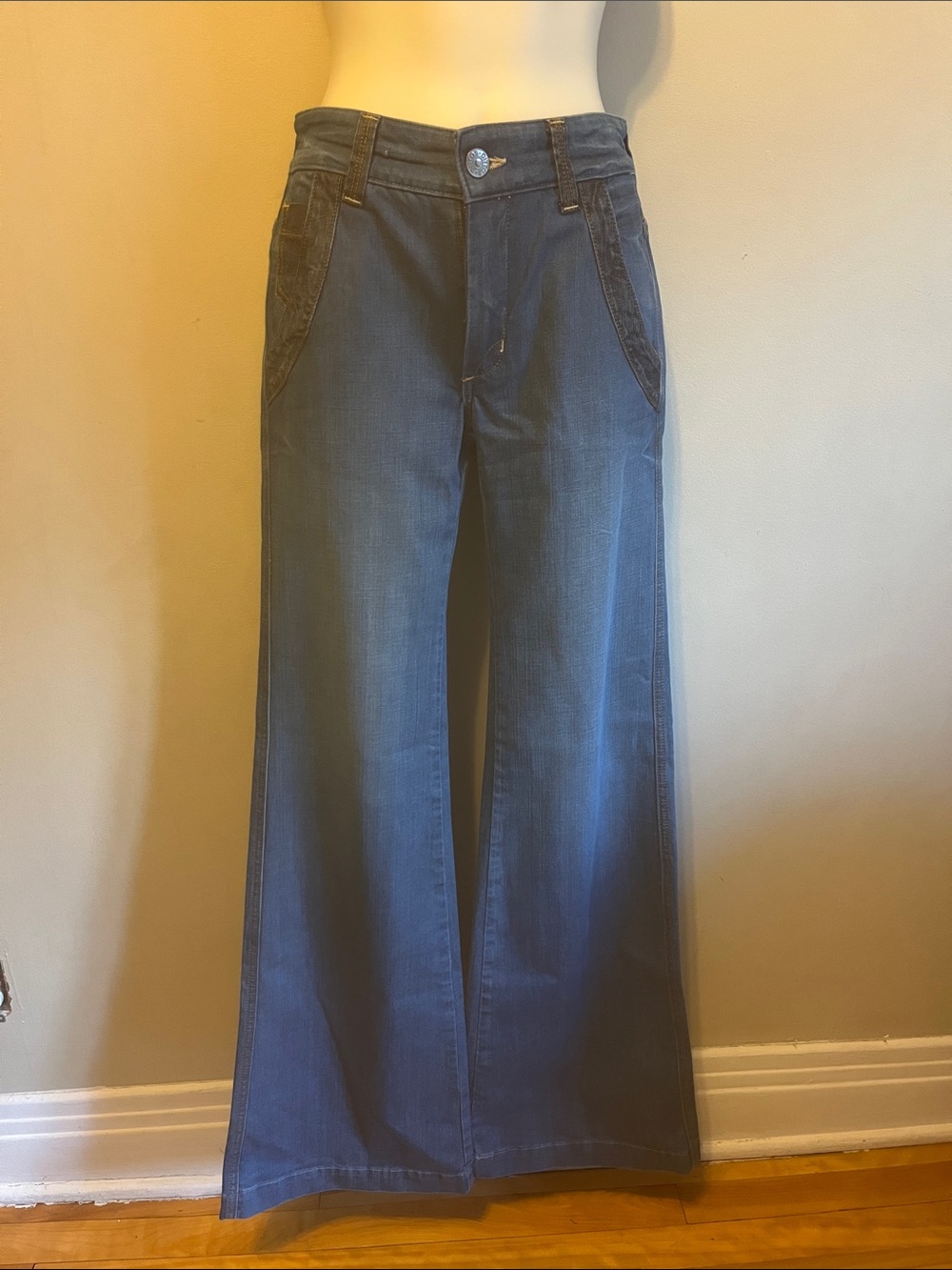 Vintage Dittos Chastity Blue Flare Jeans